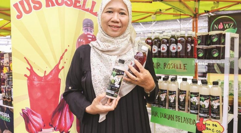 Produk durian belanda, roselle jadi pintu rezeki buat Norazizah