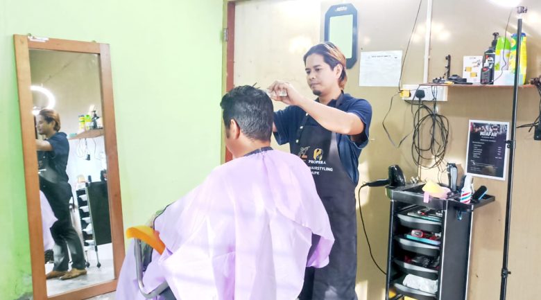 Kursus TVET gunting rambut tingkat pendapatan pesara TLDM