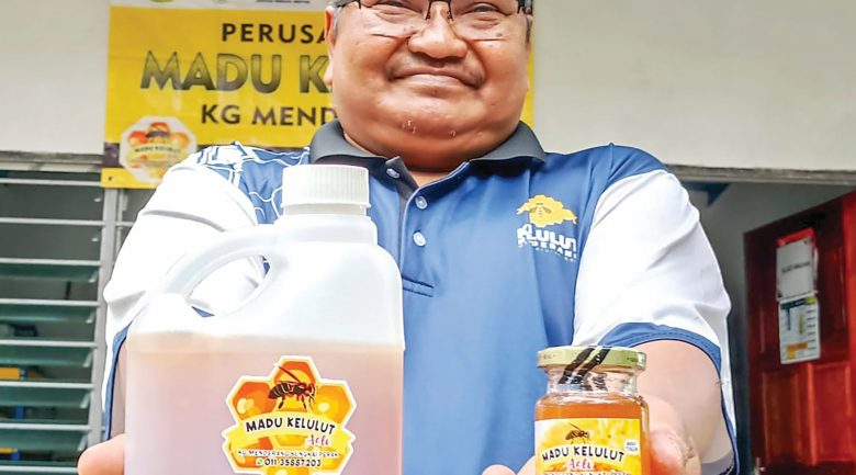 Madu kelulut rancakkan agrotourism Kampung Menderang