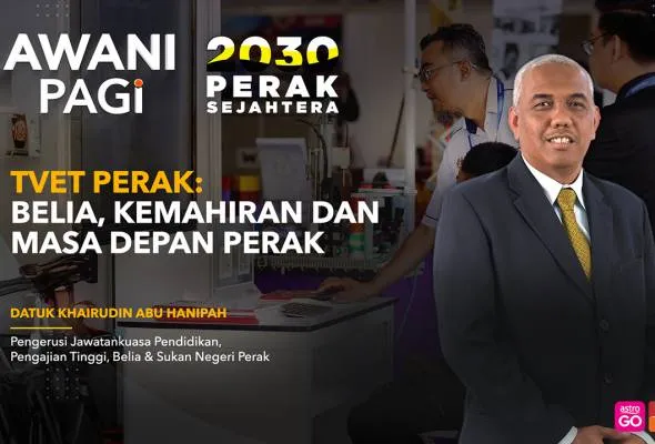 Belia Perak diseru rebut peluang TVET, buang persepsi ‘kerja kelas kedua’