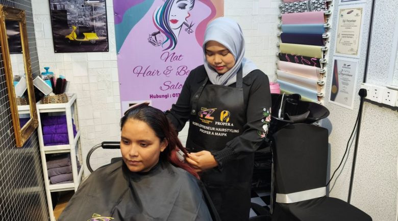 Nat Hair Salon Tampung Bajet Bulanan