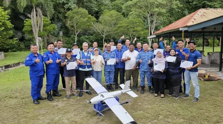 Dron tingkat kecekapan operasi bencana, pemetaan