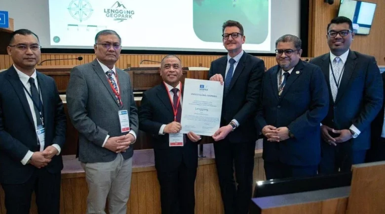 Lenggong diiktiraf sebagai Geopark Global UNESCO