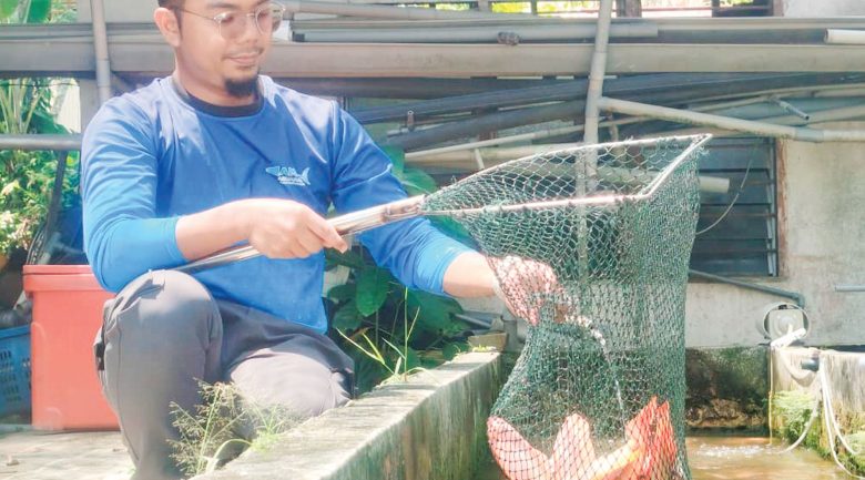 Dari kolam terbiar kini beri hasil lumayan