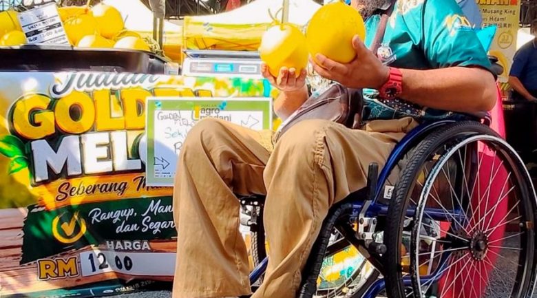 Lelaki OKU bangkit jadi usahawan tani